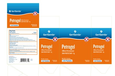 Drug Facts And Principal Display Panel (White Petrolatum Innerbox 5g   Customer)